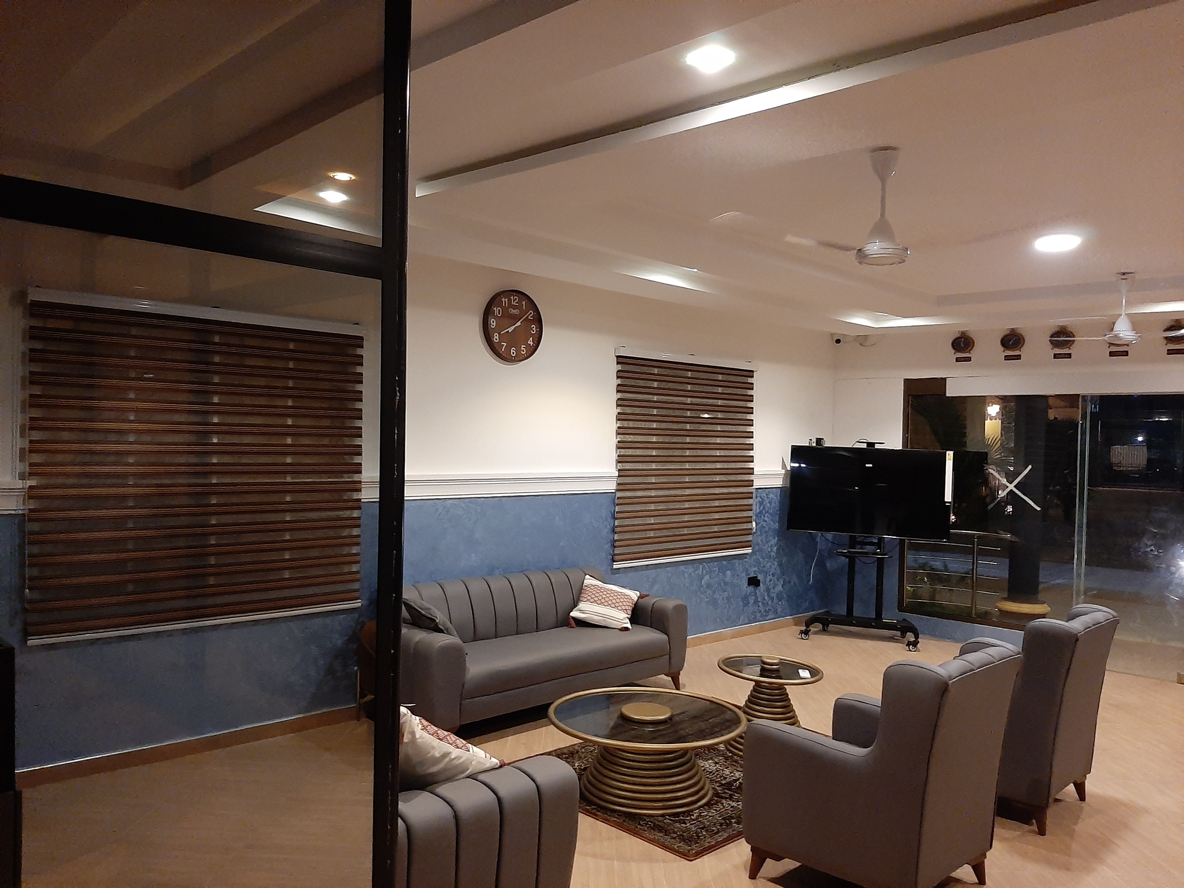 Hotel lounge interior